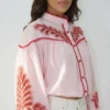 Fashion Editorial Shoot (3) Camelia Boho — Camicia ricamata | Linea Regular