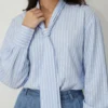 Blusa Oltremare — Camicia maxi fiocco | Linea Regular