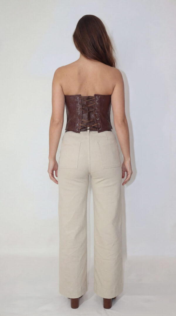 IMG6_RVH Denim Crema — Jeans a vita alta | Linea Regular