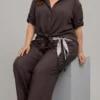 Image 45 Soft Mood — Completo camicia e pantalone palazzo | Linea Curvy