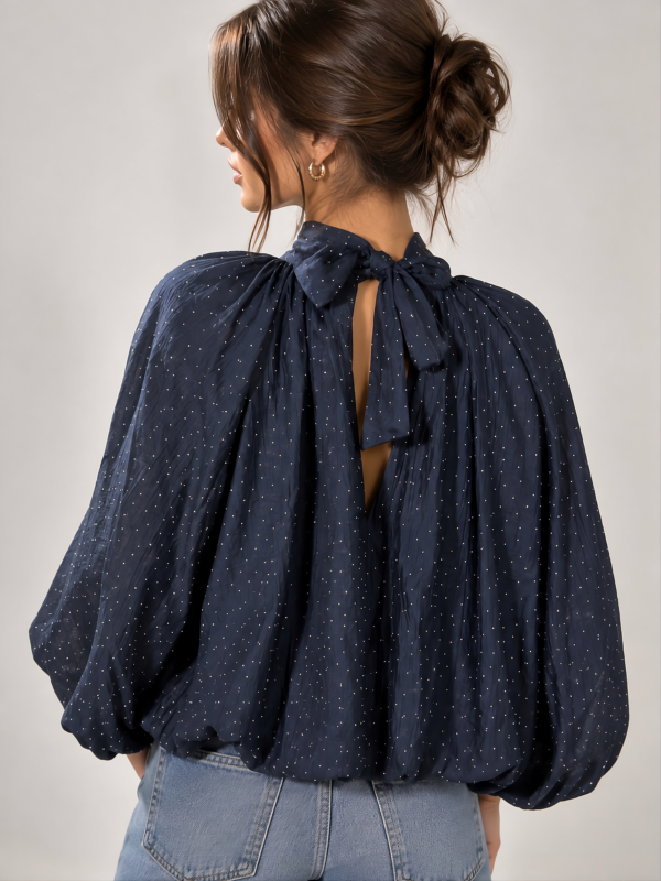 image (8) Blusa Lumière Blu Notte